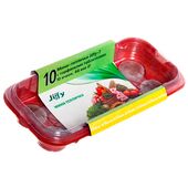 Мини-теплица малая с торфяными таблетками Jiffy-7 (44*10)