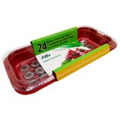 Мини-теплица малая с торфяными таблетками JIFFY-7 (24*24)