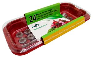 Мини-теплица малая с торфяными таблетками JIFFY-7 (24*24)