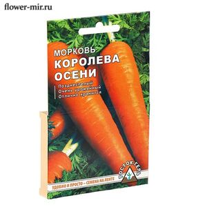 Морковь Королева Осени  Росток-Гель