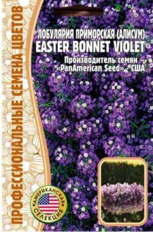 Лобулярия (Алиссум) Easter Bonnet Violet Григорьев