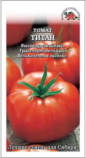 Томат Титан Золотая Сотка Алтая