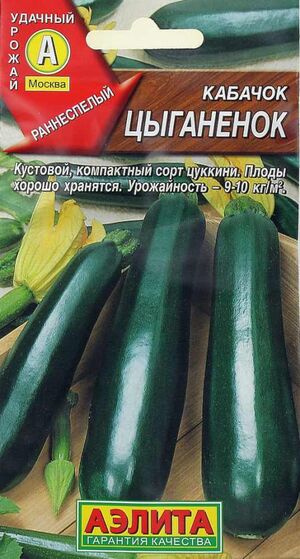 Кабачок Цыганенок цуккини  Аэлита