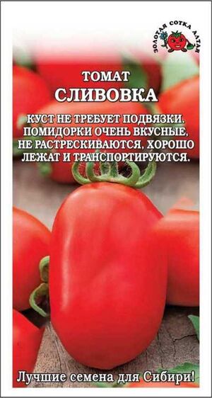 Томат Сливовка Золотая Сотка Алтая