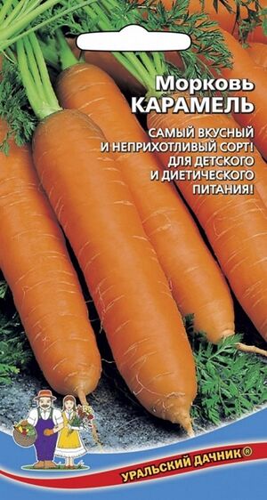 Морковь Карамель Уральский Дачник