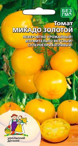Томат Микадо Золотой Уральский Дачник