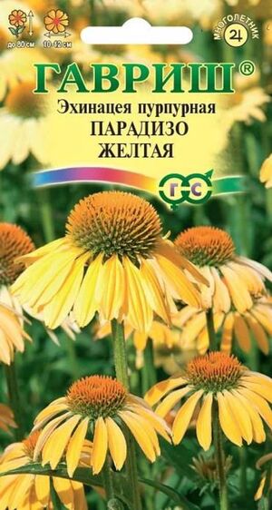 Эхинацея Парадизо желтая Гавриш