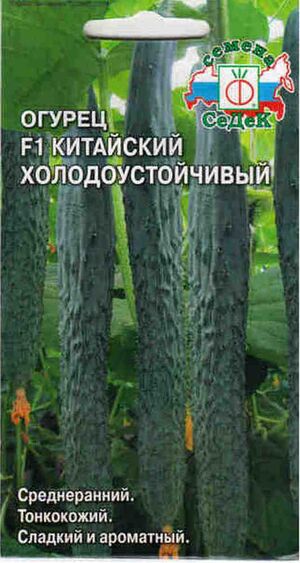 Огурец Китайский Холодноустойчивый F1 Седек