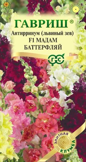 Антирринум (Львиный зев) Мадам Баттерфляй серия Элитная клумба Гавриш