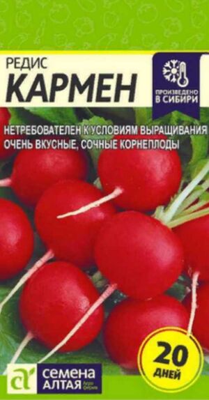 Редис Кармен Семена Алтая
