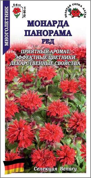 Монарда Панорама ред Золотая Сотка Алтая