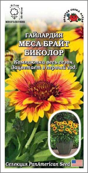 Гайлардия Меса Брайт Биколор  Золотая Сотка Алтая