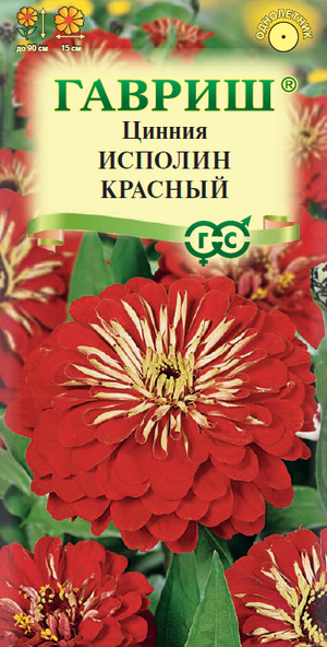 Цинния Исполин Красный Гавриш