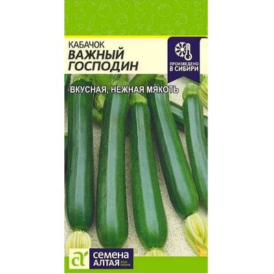 Кабачок Важный Господин Семена Алтая