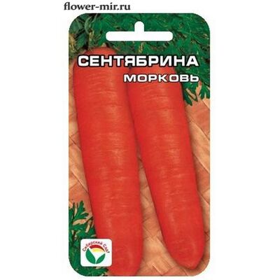 Морковь Сентябрина  Сибирский Сад