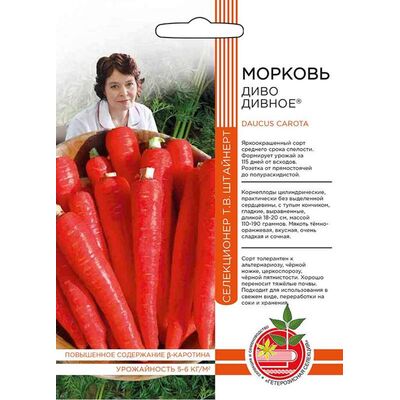 Морковь Диво дивное  Уральский Дачник