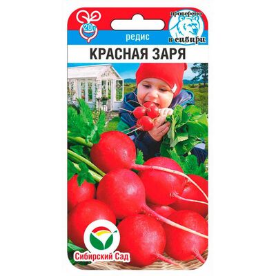 Редис Красная Заря Сибирский Сад